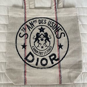Dior cotton tote bag. Brand new!